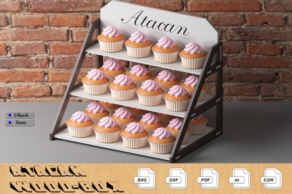 Download Shelf Retail Cupcake Display Stand 319 - Cake Collection