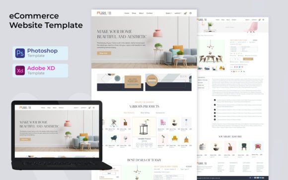 Download Shopify Ecommerce Website Template - Web Collection