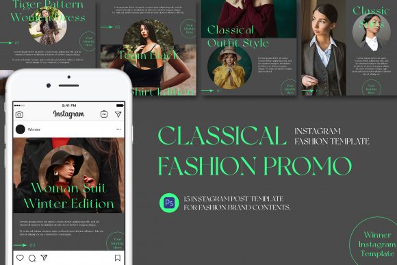 Download Classical Editorial Fashion Insta Post - Premium Resources