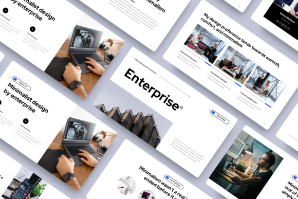 Download Enterprise - Modern Business GoogleSlide - Enterprise Collection