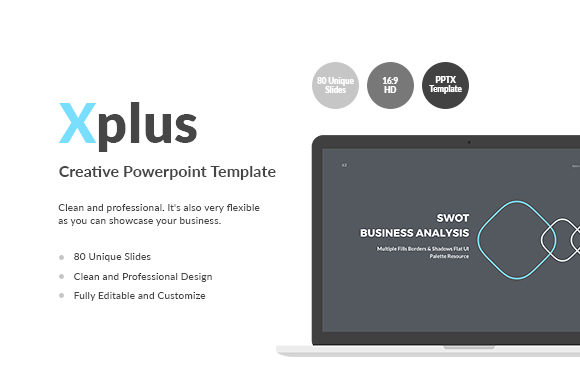 Download Xplus - Creative Powerpoint Template - Creative Collection