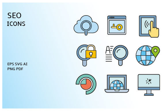 Download Web SEO Icons Vector Set - Web Collection