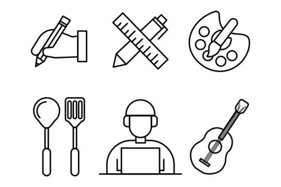 Download Creativity Innovation Set of Web Icons - Web Collection