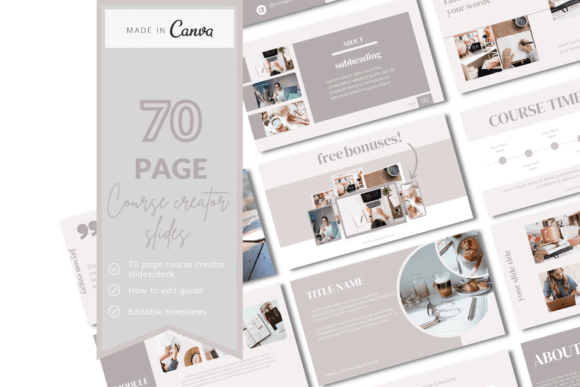 Download 70 Page Webinar &amp; Slide Deck Template - Web Collection