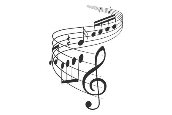 Download Classical Music Symbol. Note Bearer Curv - Premium Resources