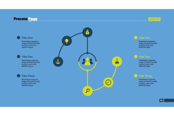 Download Creative Flowchart Slide Template. Proce - Creative Collection