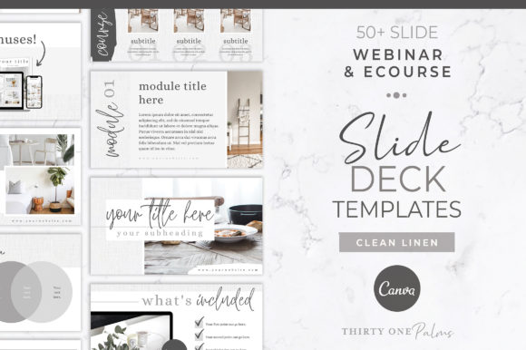 Download Webinar &amp; Course Slide Deck Template - Web Collection